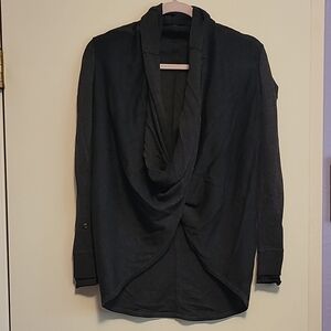 Lululemon Heatherblack yoga coverup